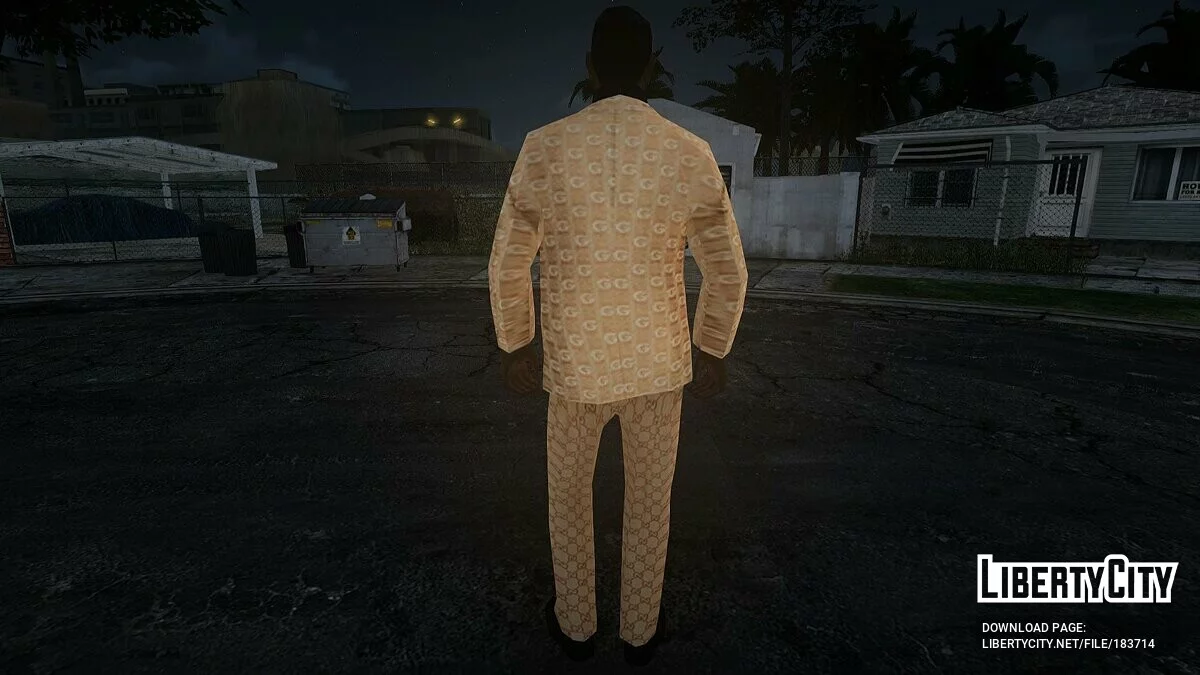 Джиззи в наряде Гуччи / GTA San Andreas