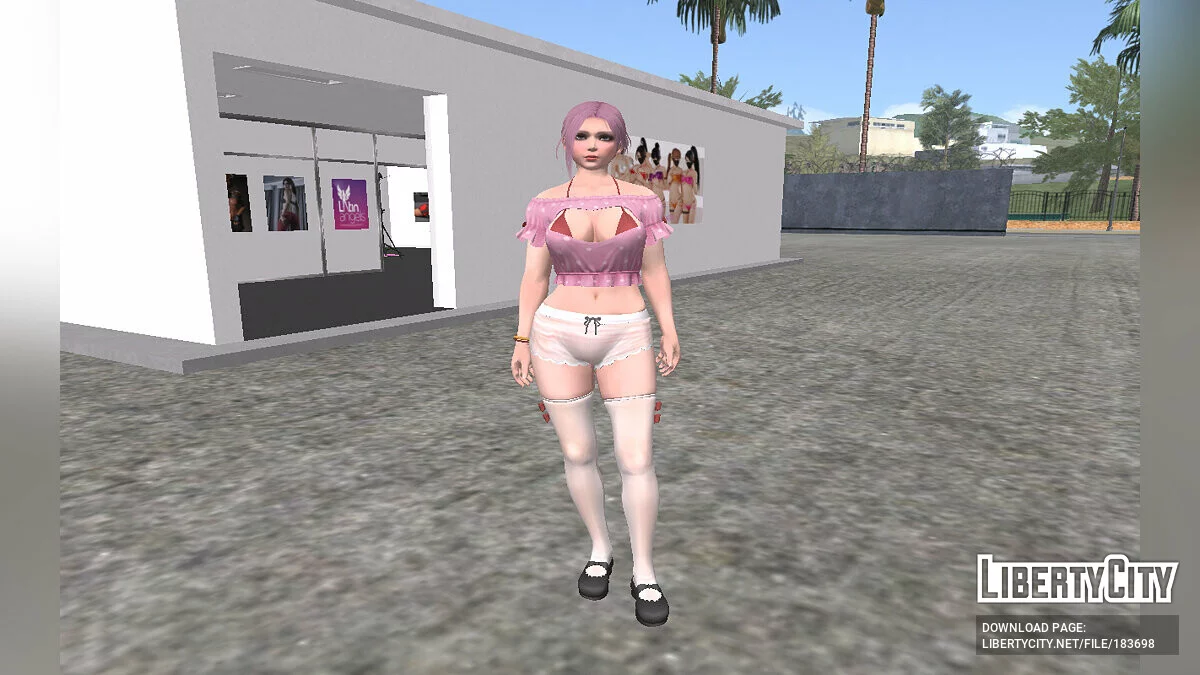 Элис в сексуальном наряде / GTA San Andreas