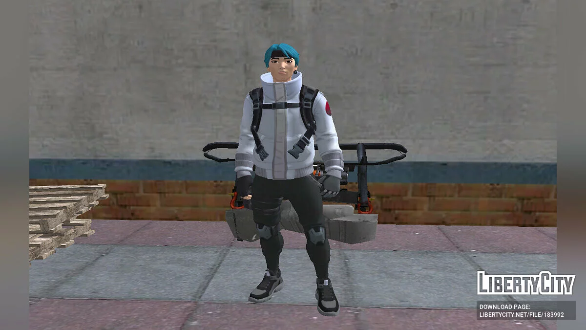 Jun Hwan из Fortnite / GTA San Andreas