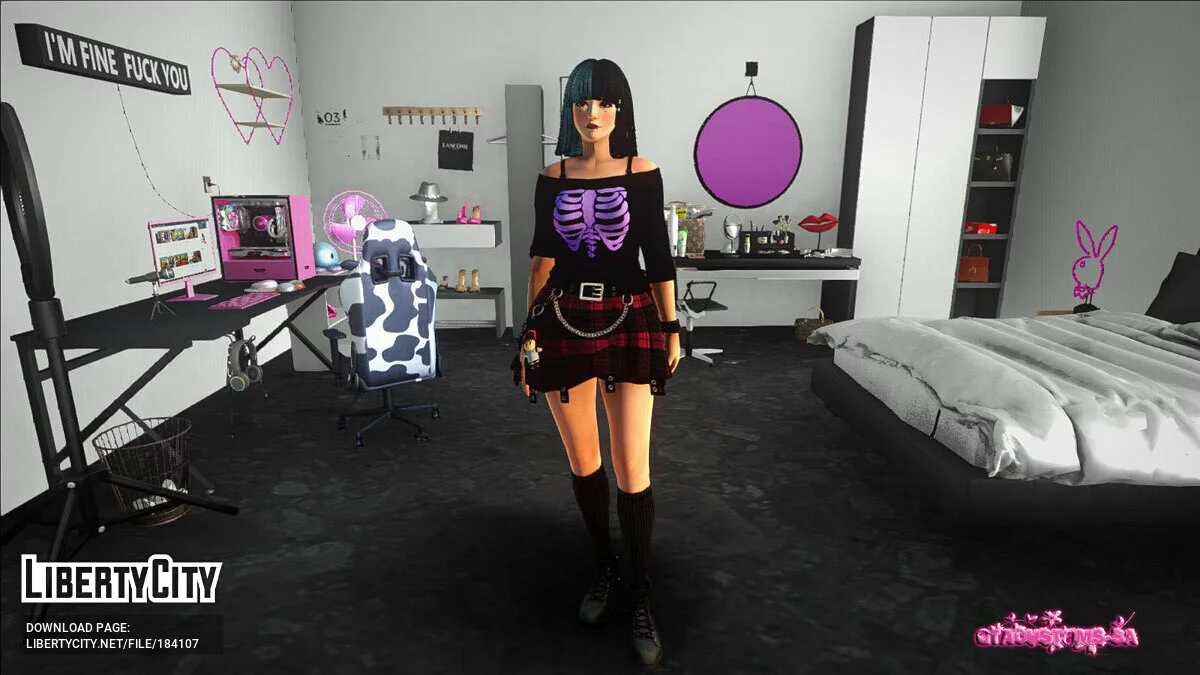 Хитоми Kawaii Gothic / GTA San Andreas