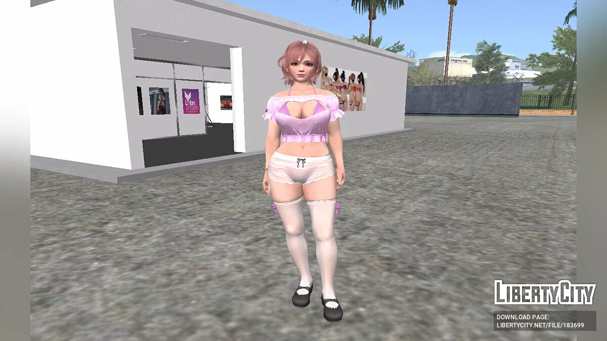 Хонока в сексуальном наряде / GTA San Andreas