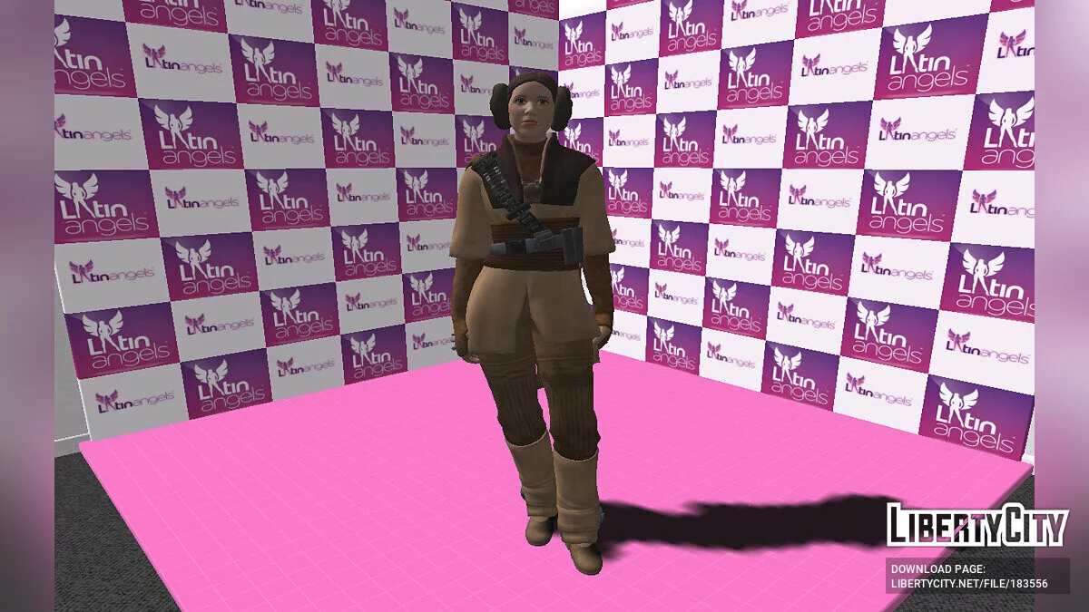 Leia Organa Boushh Disguise из Fortnite / GTA San Andreas