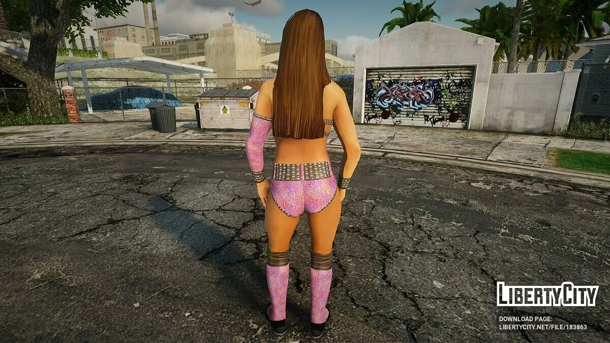 Лейла из WWE2k / GTA San Andreas