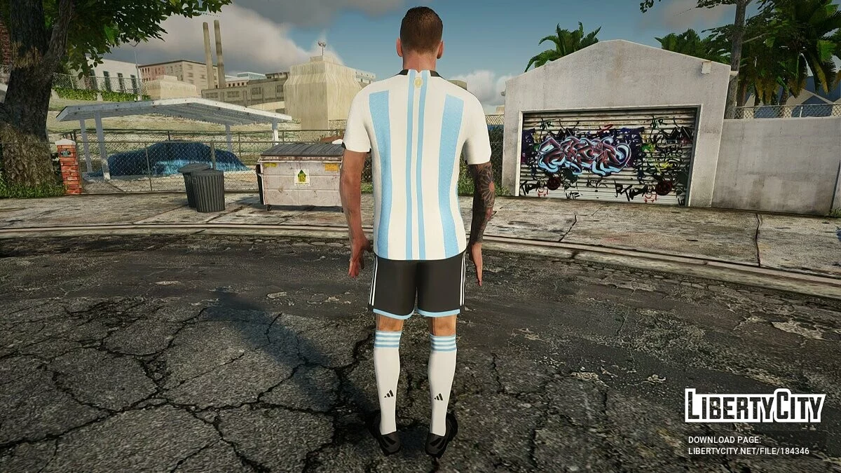 Лионель Месси (FIFA World Cup 2022) / GTA San Andreas
