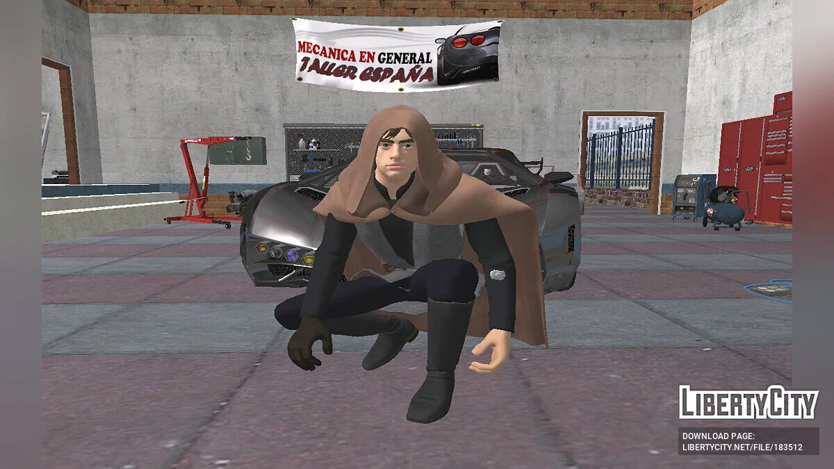 Люк Скайуокер - рыцарь из Fortnite / GTA San Andreas