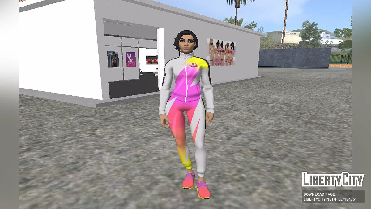 Lucky Leader из Fortnite / GTA San Andreas