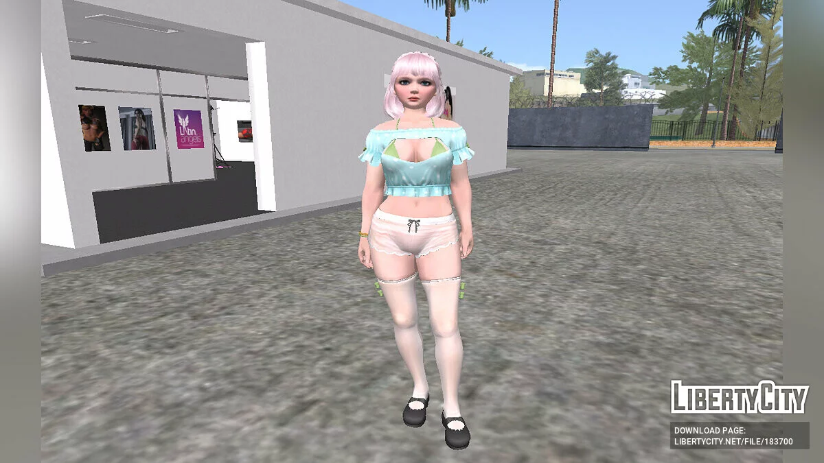Луна в сексуальном наряде / GTA San Andreas