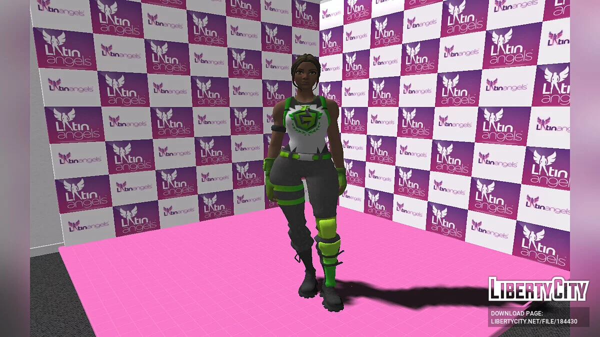 Major Glory из Fortnite / GTA San Andreas