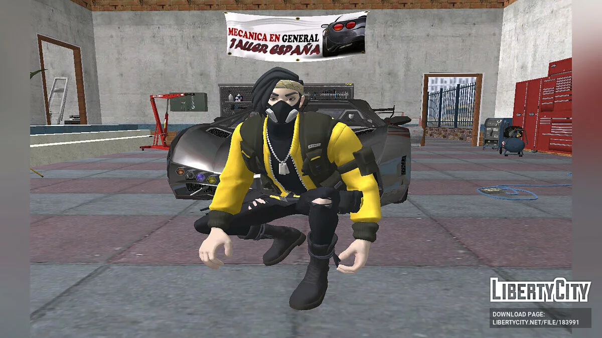 Min Joon из Fortnite / GTA San Andreas