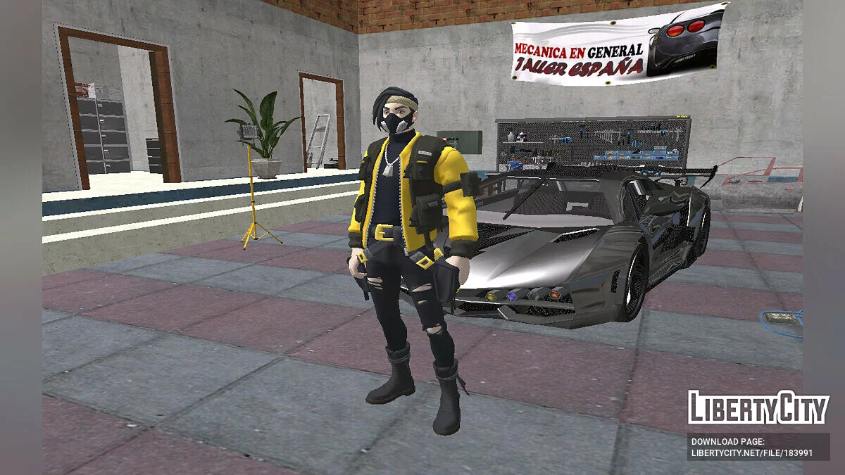 Min Joon из Fortnite / GTA San Andreas