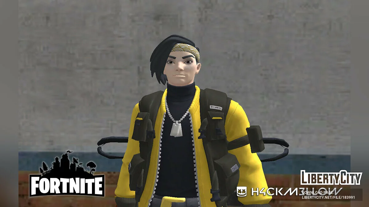 Min Joon из Fortnite / GTA San Andreas