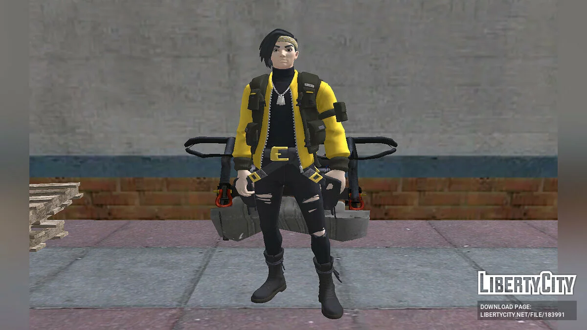 Min Joon из Fortnite / GTA San Andreas