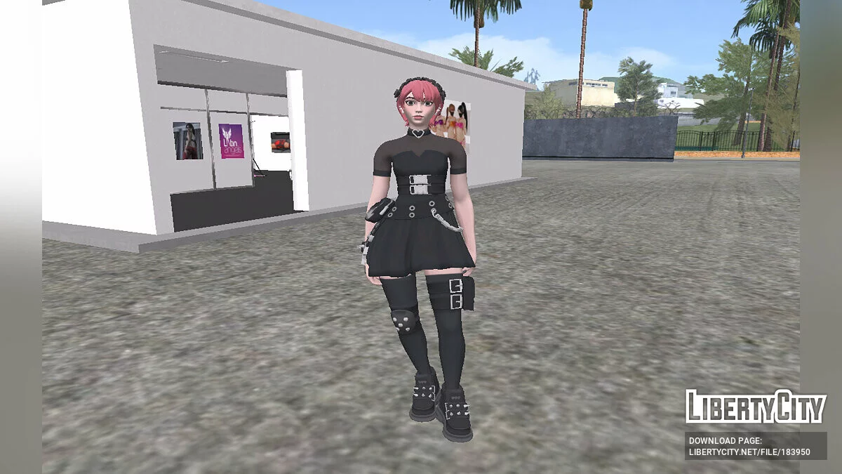 Mina Park из Fortnite / GTA San Andreas