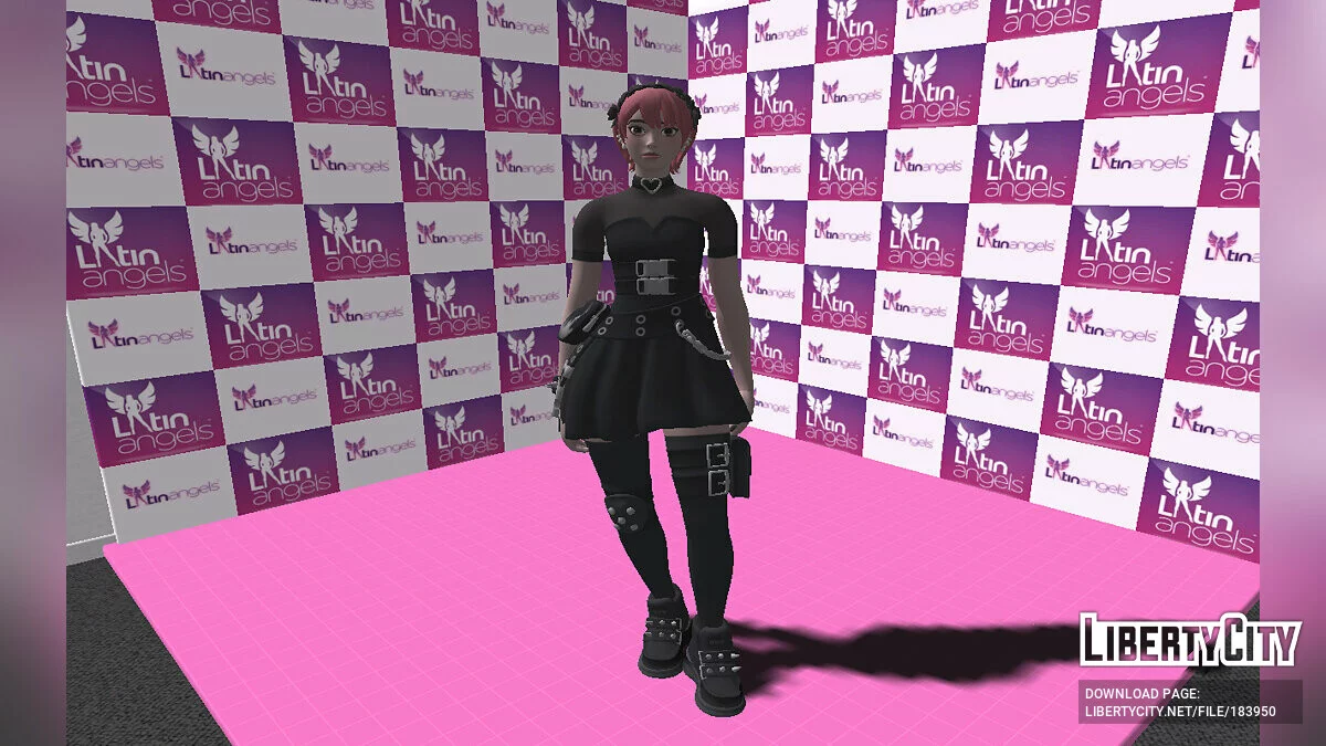Mina Park из Fortnite / GTA San Andreas