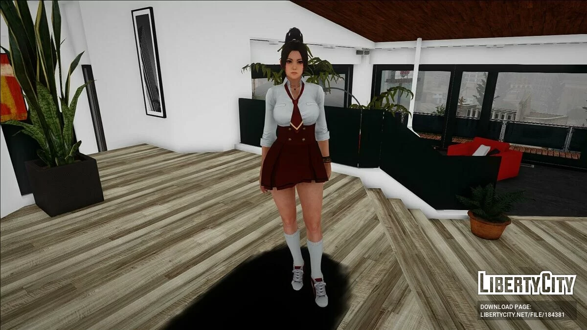 Мэй Ширануи Uniform Heels / GTA San Andreas