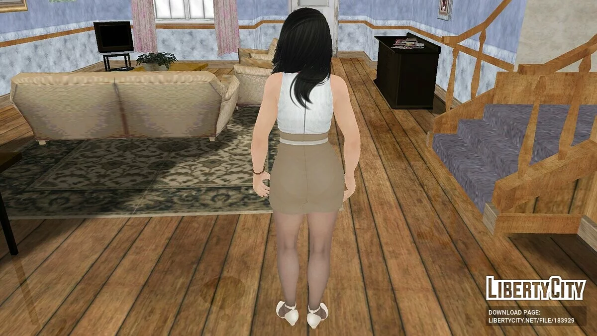 Момиджи в офисной одежде / GTA San Andreas