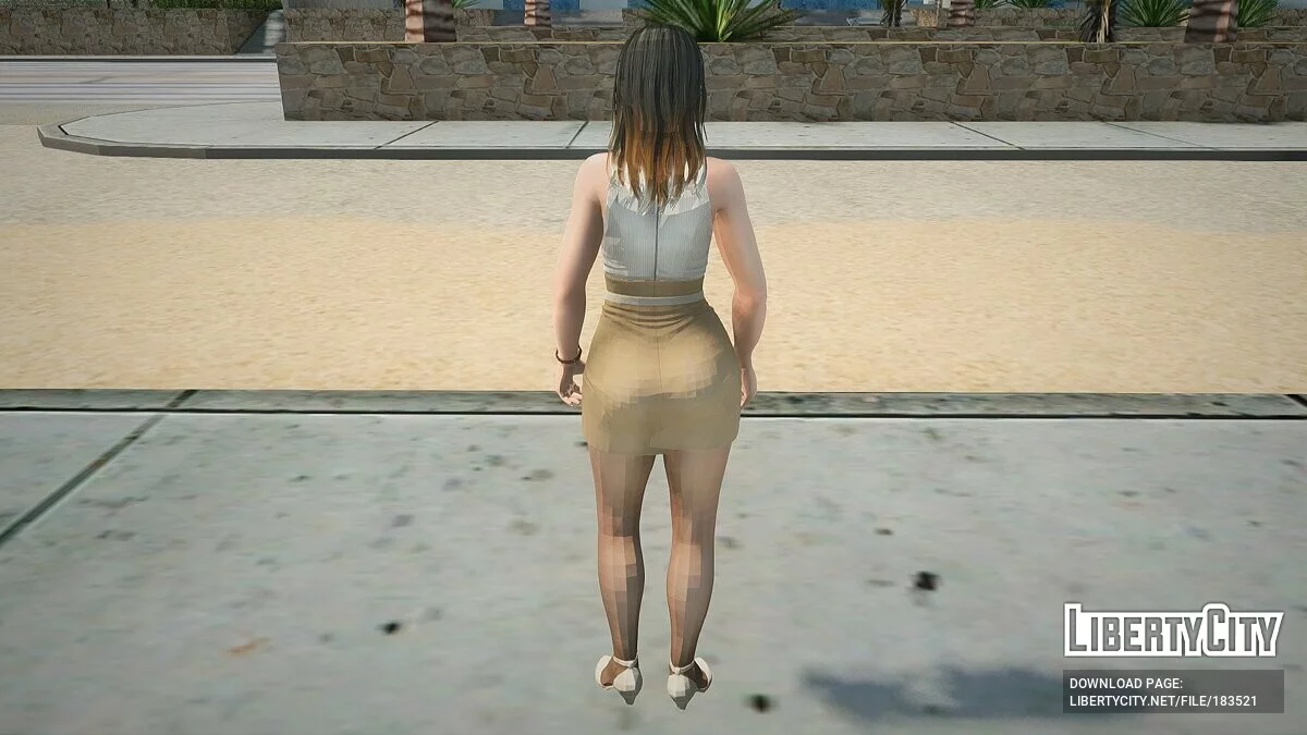 Нанами в офисной одежде / GTA San Andreas