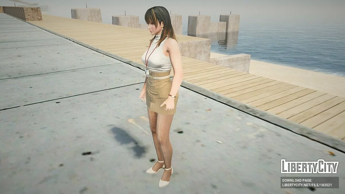 Нанами в офисной одежде / GTA San Andreas