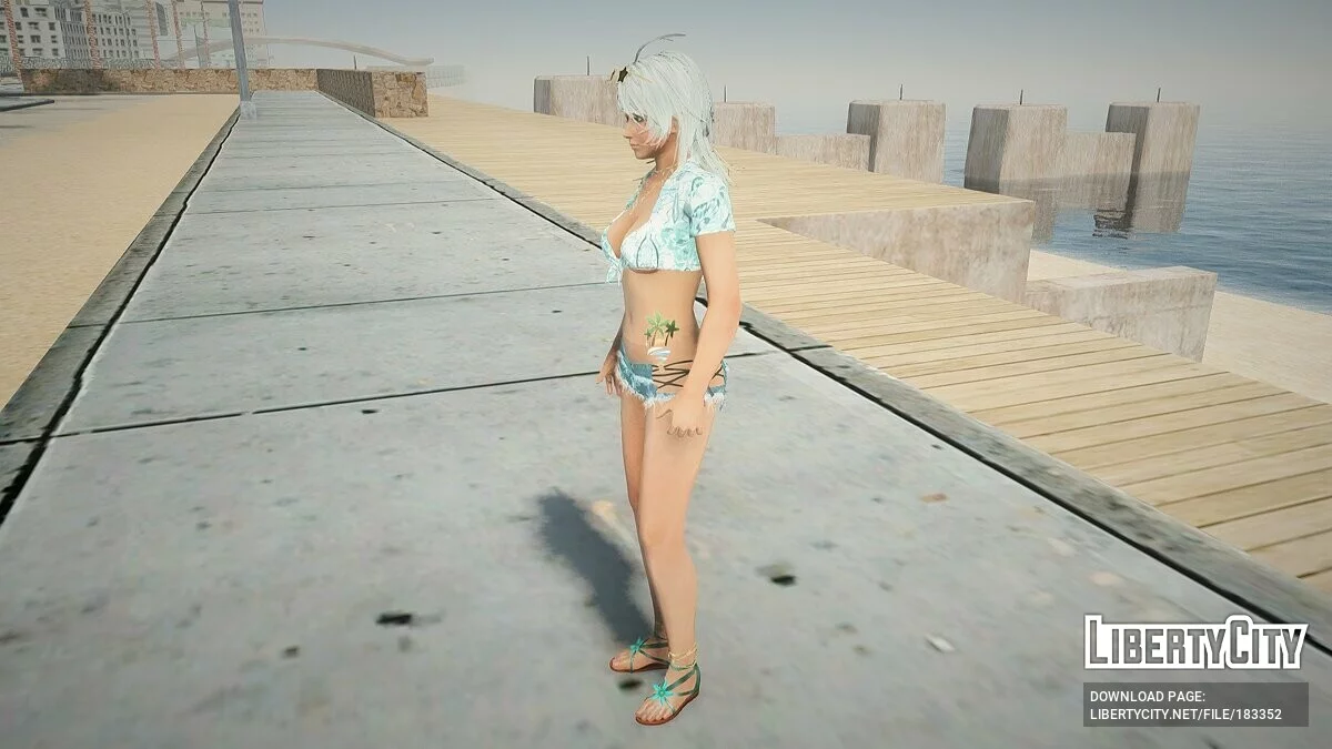 Пэтти в сексуальном наряде / GTA San Andreas