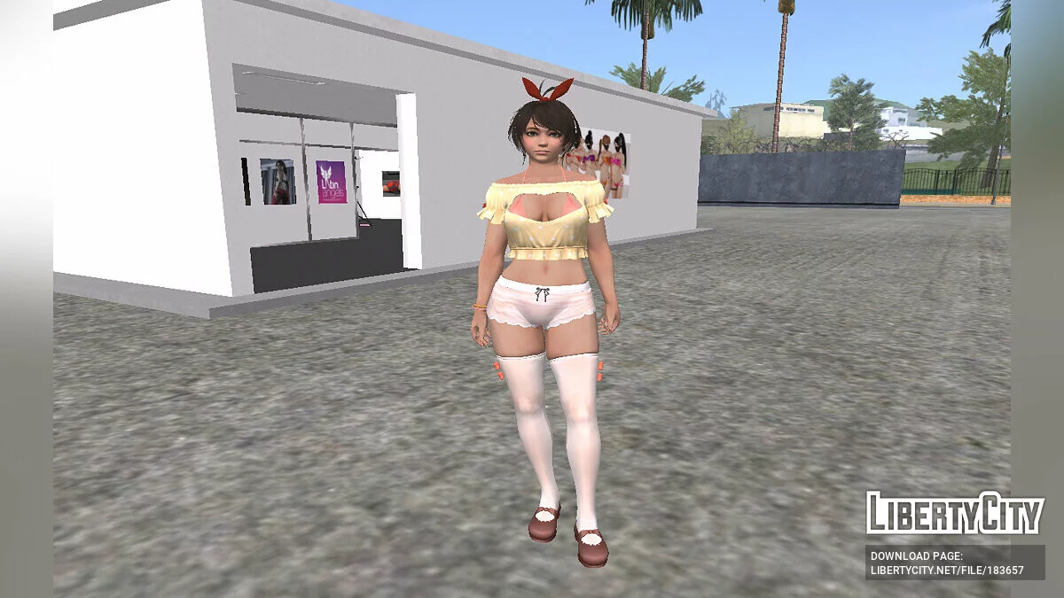 Пэтти в сексуальном наряде / GTA San Andreas