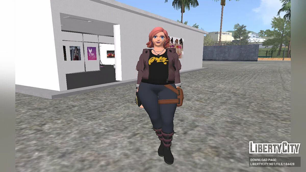 Ready Penny из Fortnite / GTA San Andreas