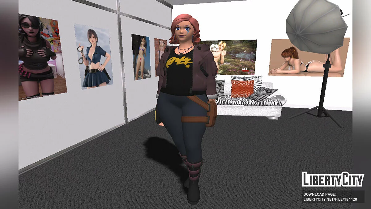 Ready Penny из Fortnite / GTA San Andreas