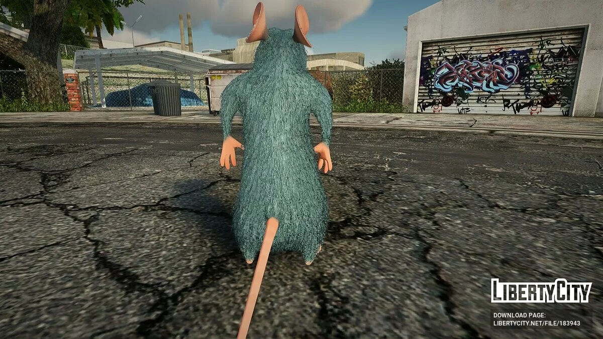 Реми из Рататуй / GTA San Andreas