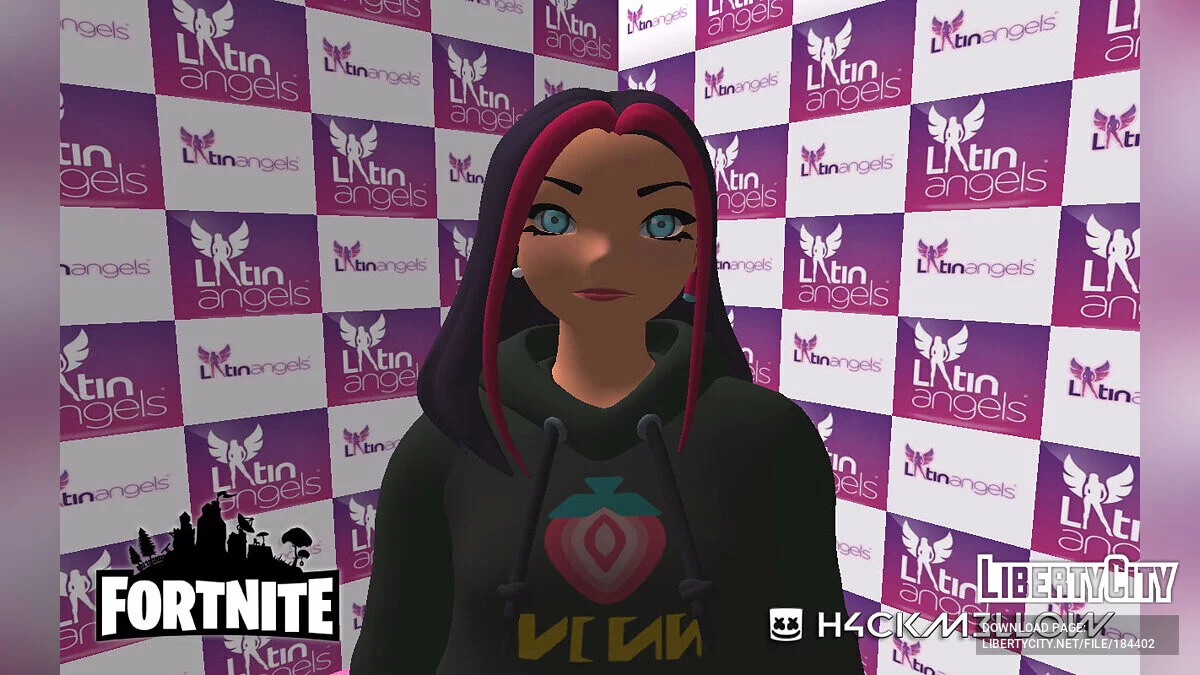 Ricochet Rox из Fortnite / GTA San Andreas