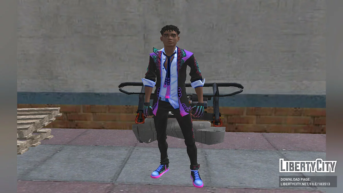 Сальвадор из Fortnite / GTA San Andreas