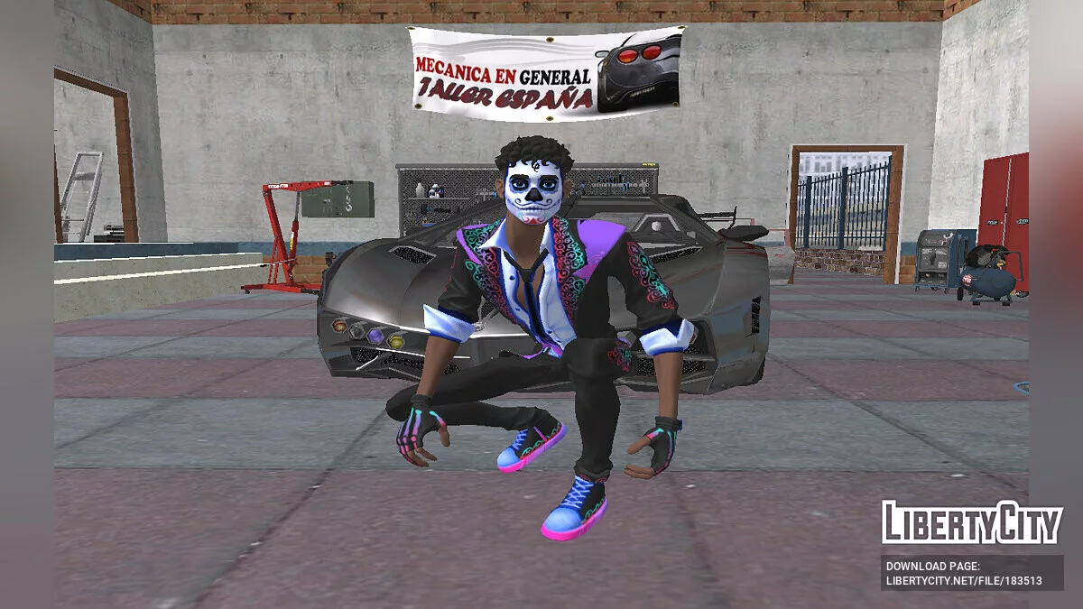 Сальвадор из Fortnite / GTA San Andreas