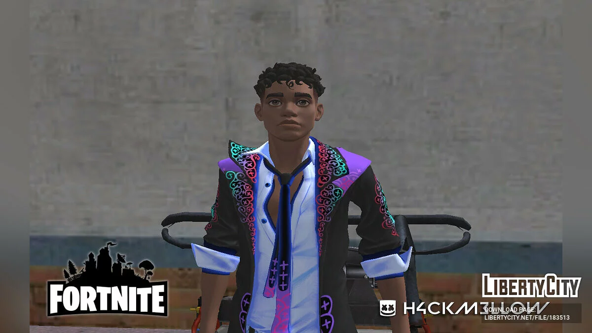 Сальвадор из Fortnite / GTA San Andreas