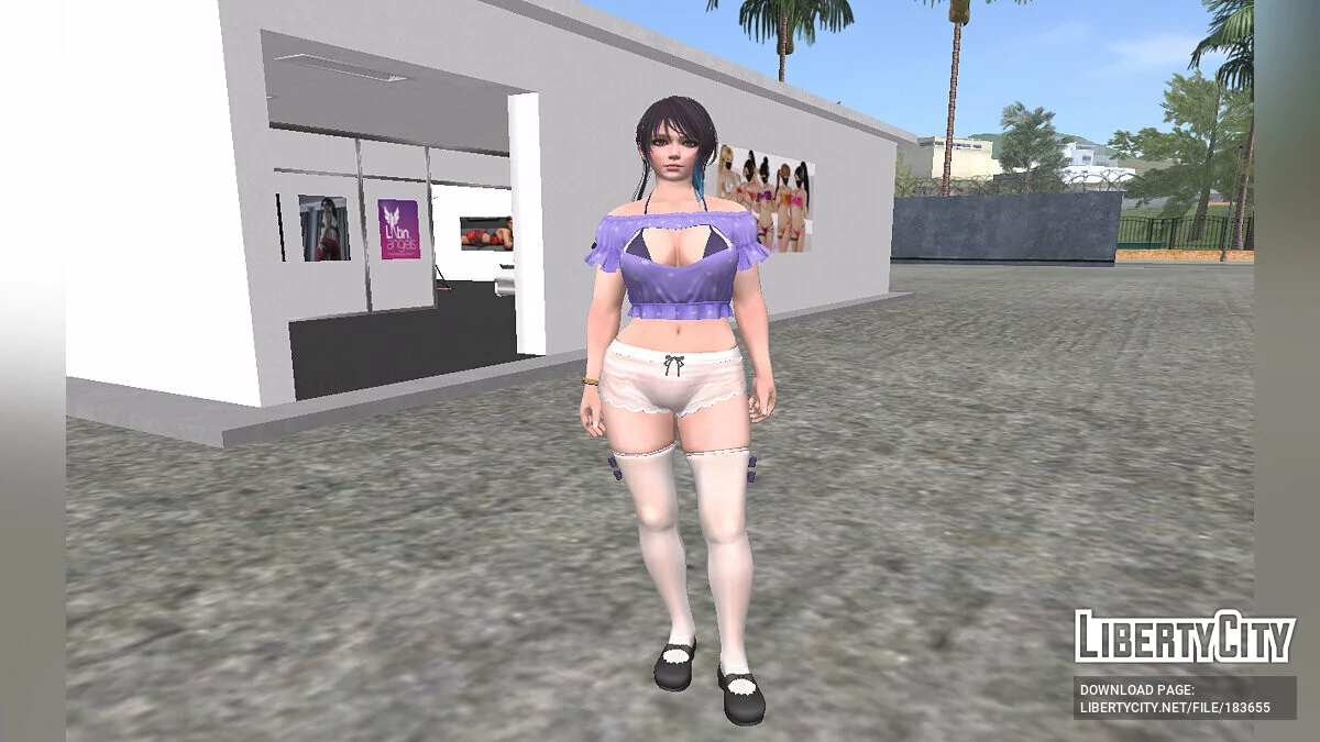 Шэнди в сексуальном наряде / GTA San Andreas