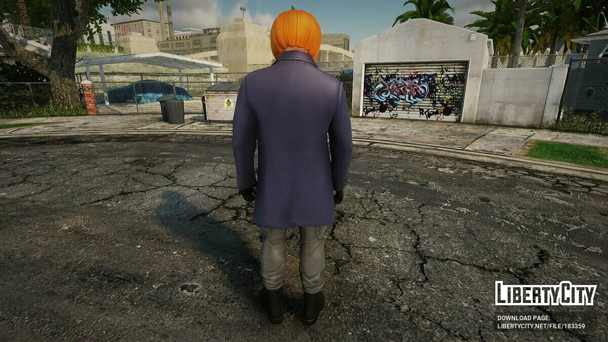 Скины из GTA Online: Хэллоуин 2022 / GTA San Andreas