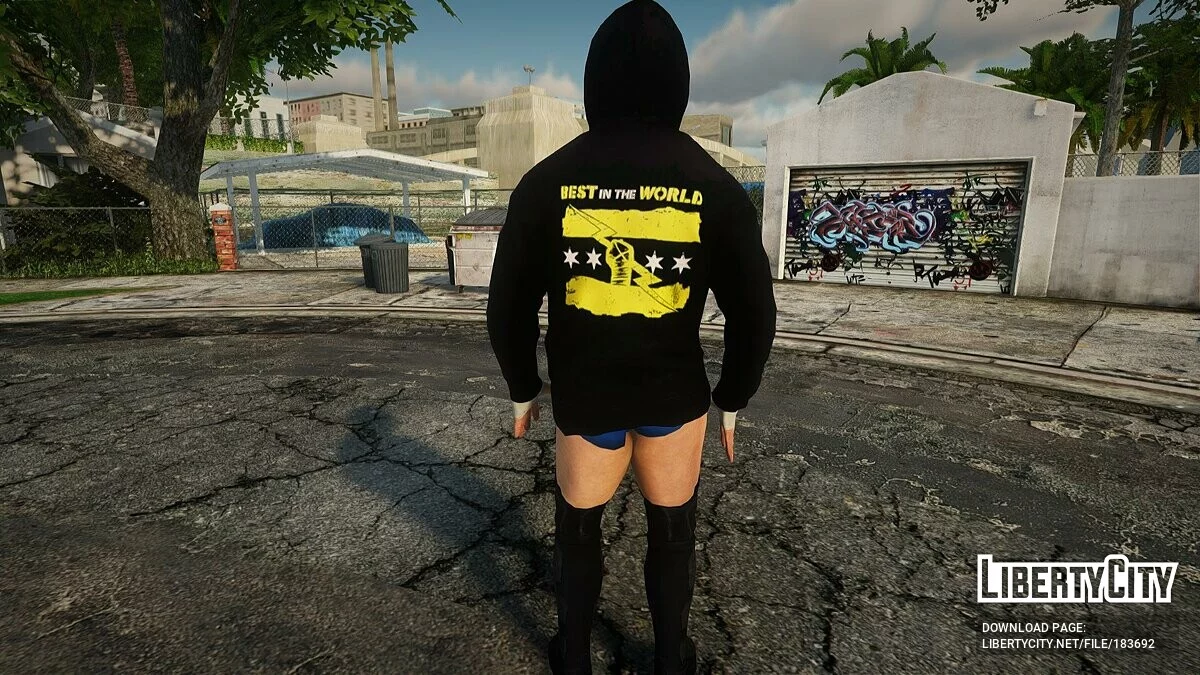 См Панк из WWE2K14 / GTA San Andreas