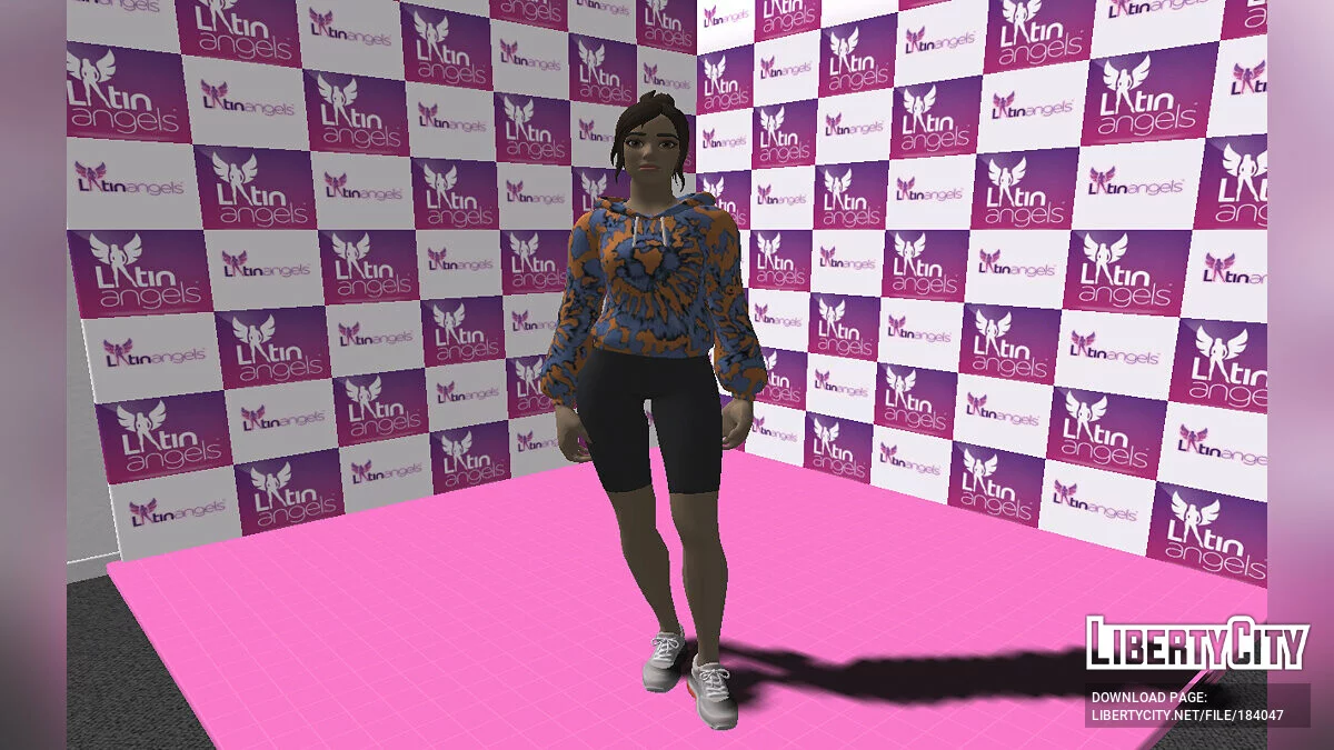 Swirl Girl из Fortnite / GTA San Andreas