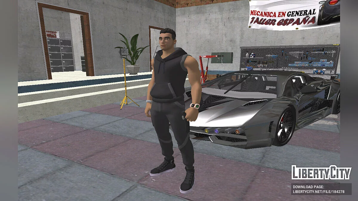 Synth Striker из Fortnite / GTA San Andreas