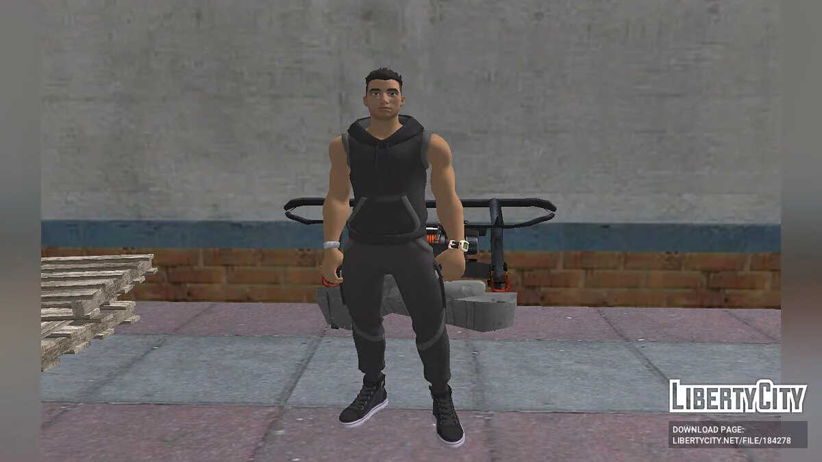 Synth Striker из Fortnite / GTA San Andreas