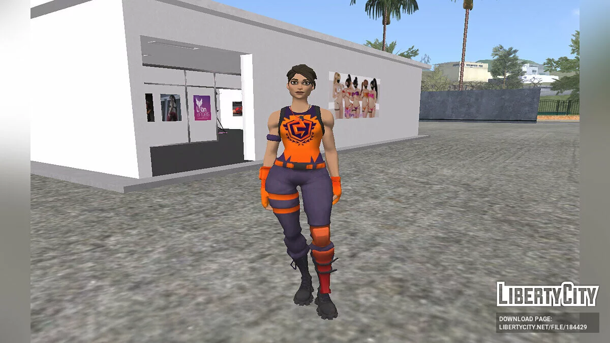 The Champion из Fortnite / GTA San Andreas