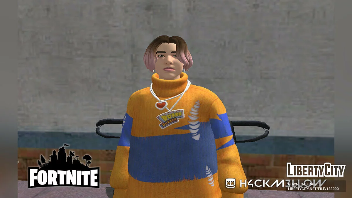 Тони из Fortnite / GTA San Andreas
