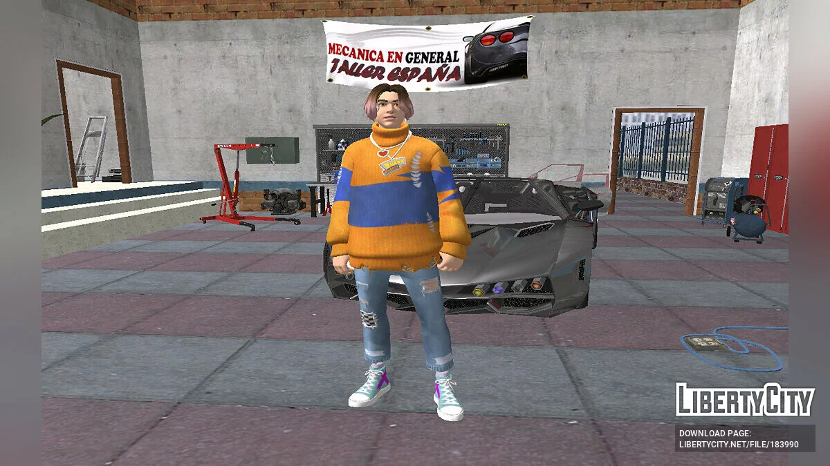 Тони из Fortnite / GTA San Andreas