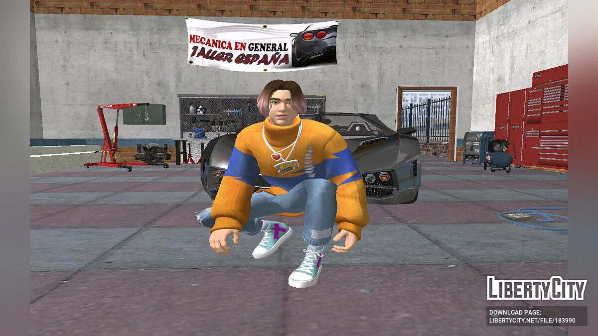 Тони из Fortnite / GTA San Andreas