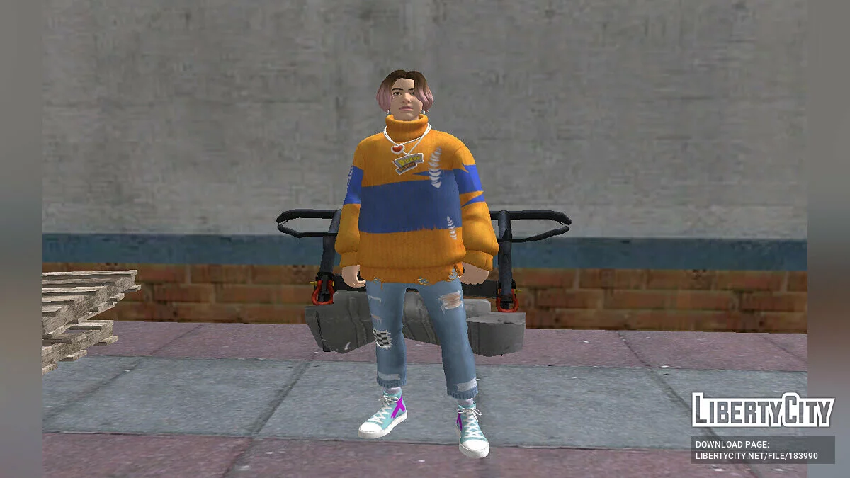 Тони из Fortnite / GTA San Andreas