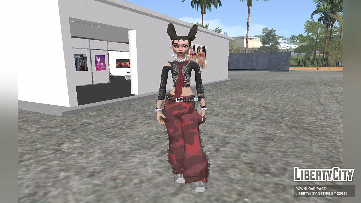 Vermina из Fortnite / GTA San Andreas