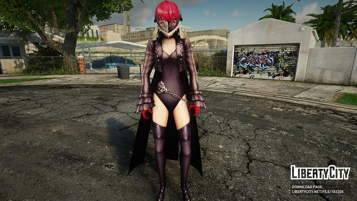 Violet (Persona 5 The Royal) / GTA San Andreas