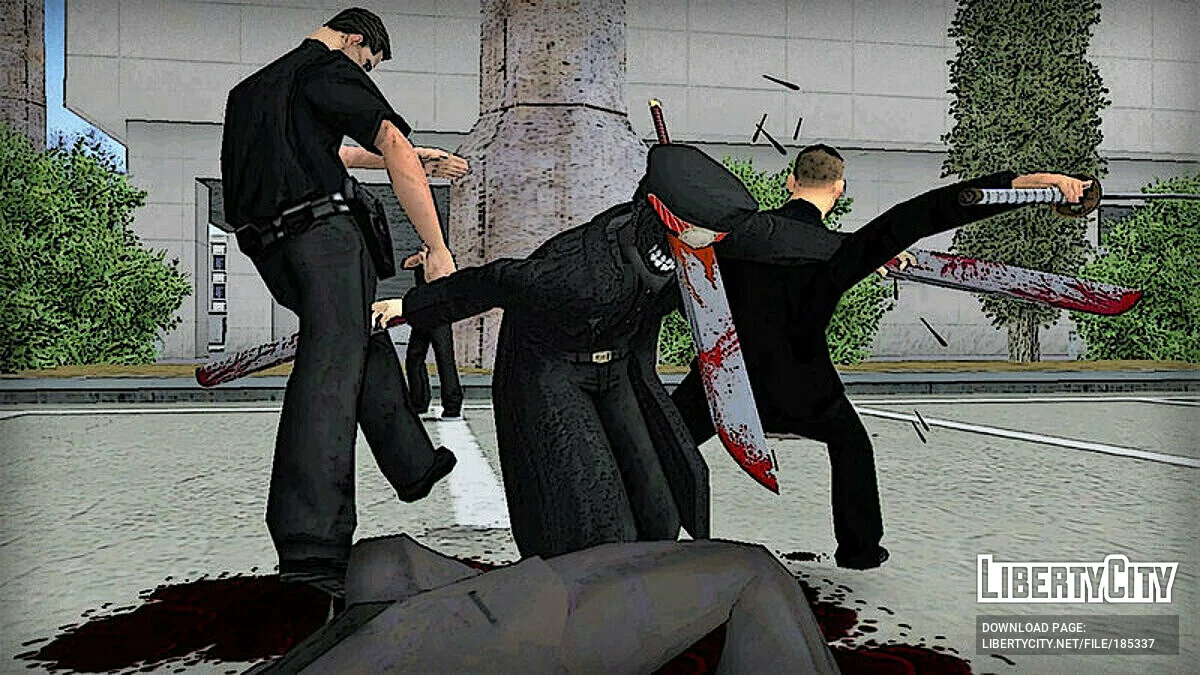 Человек-Катана / GTA San Andreas