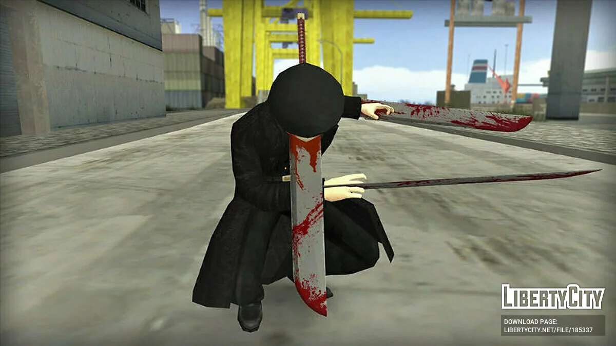 Человек-Катана / GTA San Andreas
