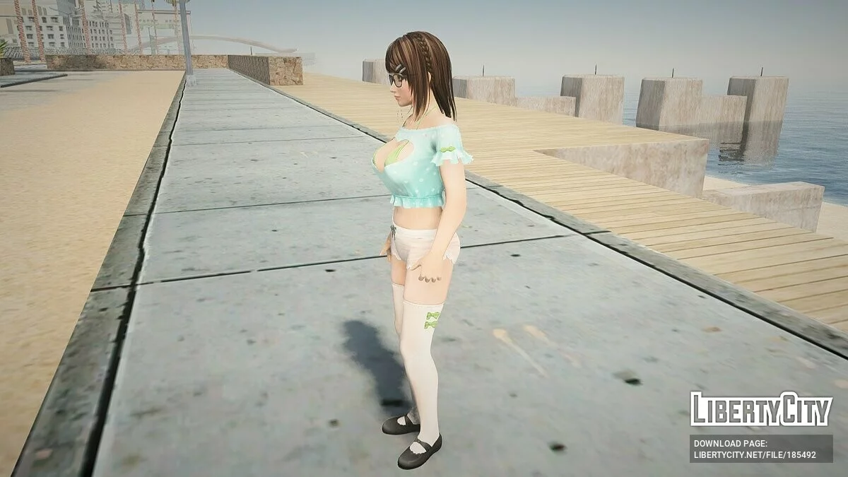 Цукуши в сексуальном наряде / GTA San Andreas