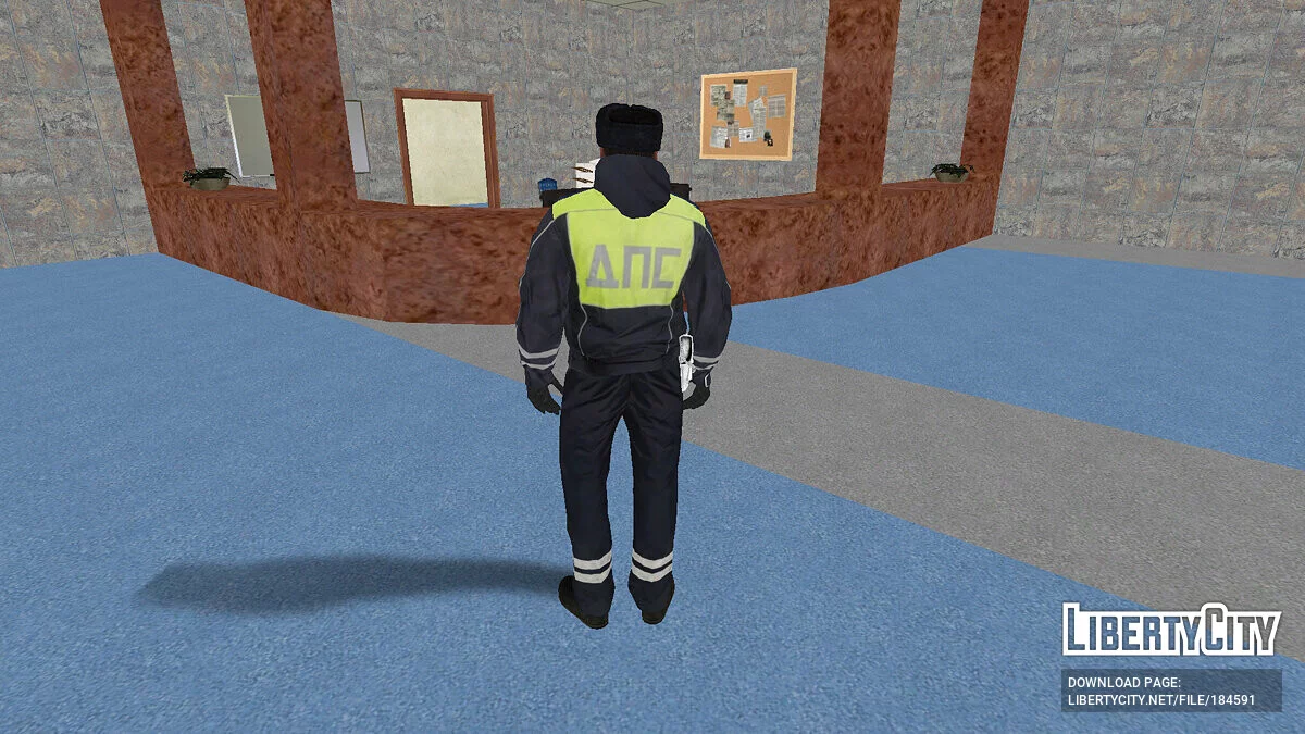 ДПС ГИБДД Зима / GTA San Andreas