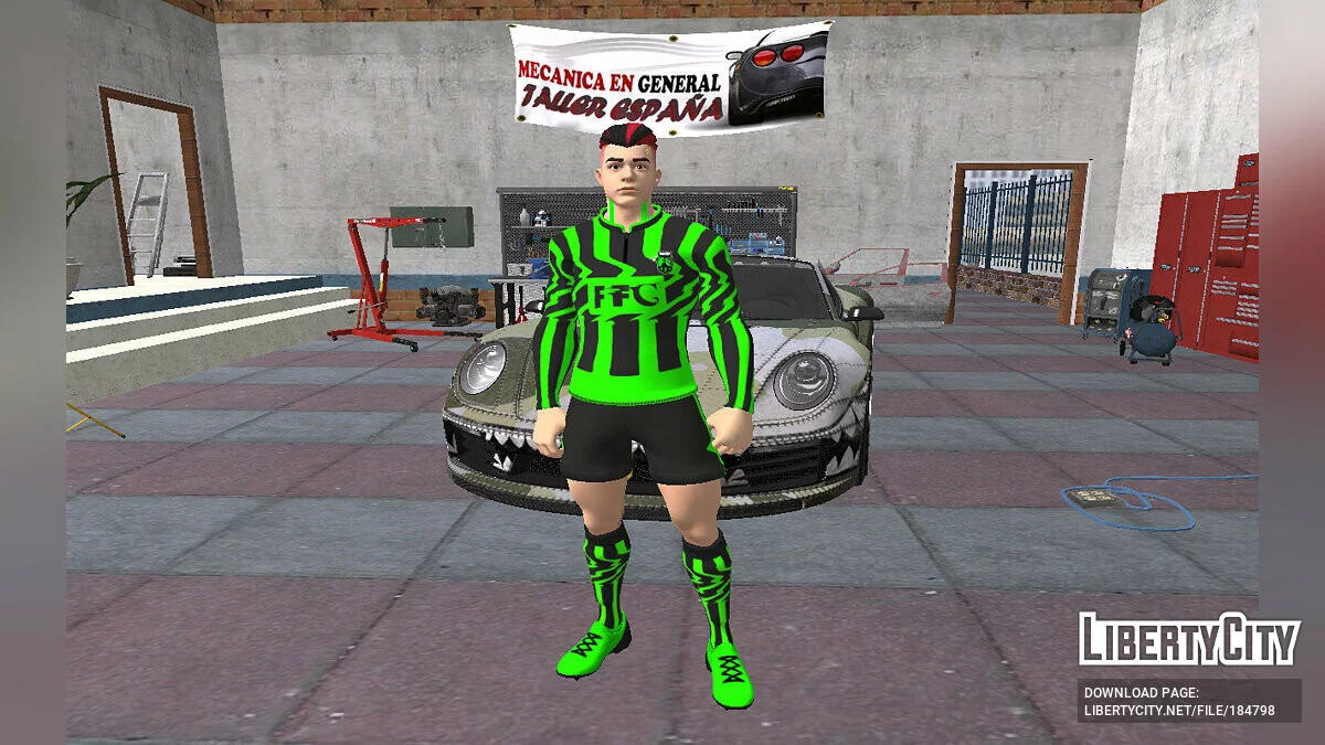 FFC TheGrefg из Fortnite / GTA San Andreas