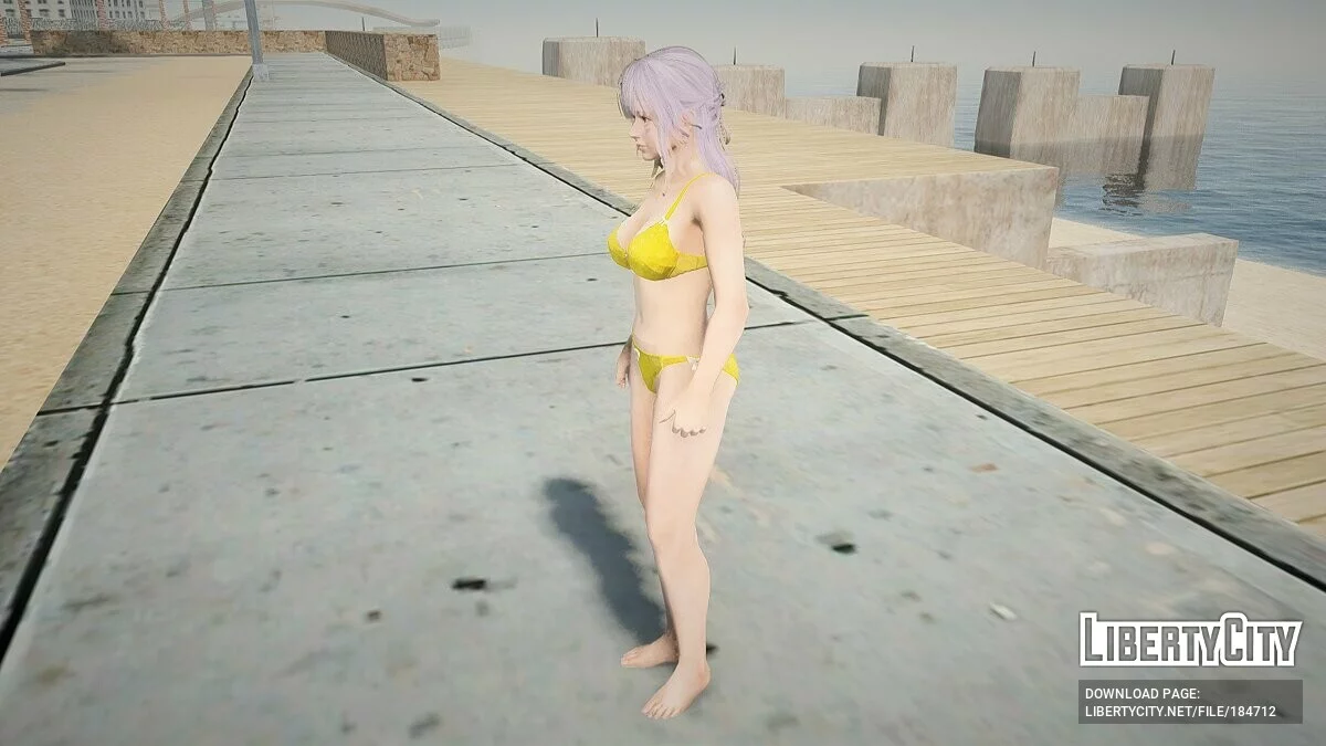 Фиона в нижнем белье / GTA San Andreas